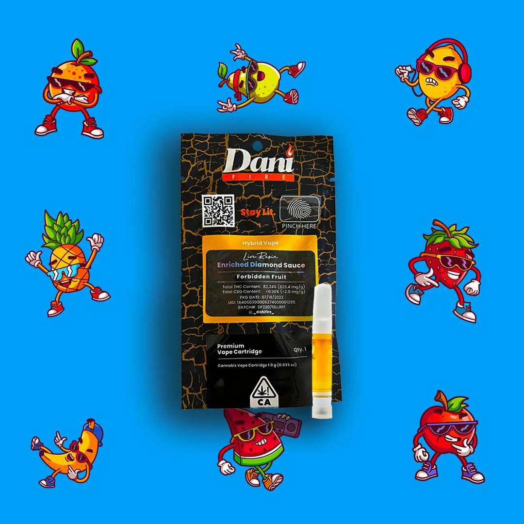 Forbidden Fruit- Live Resin Diamond Sauce Cartridge - 1g