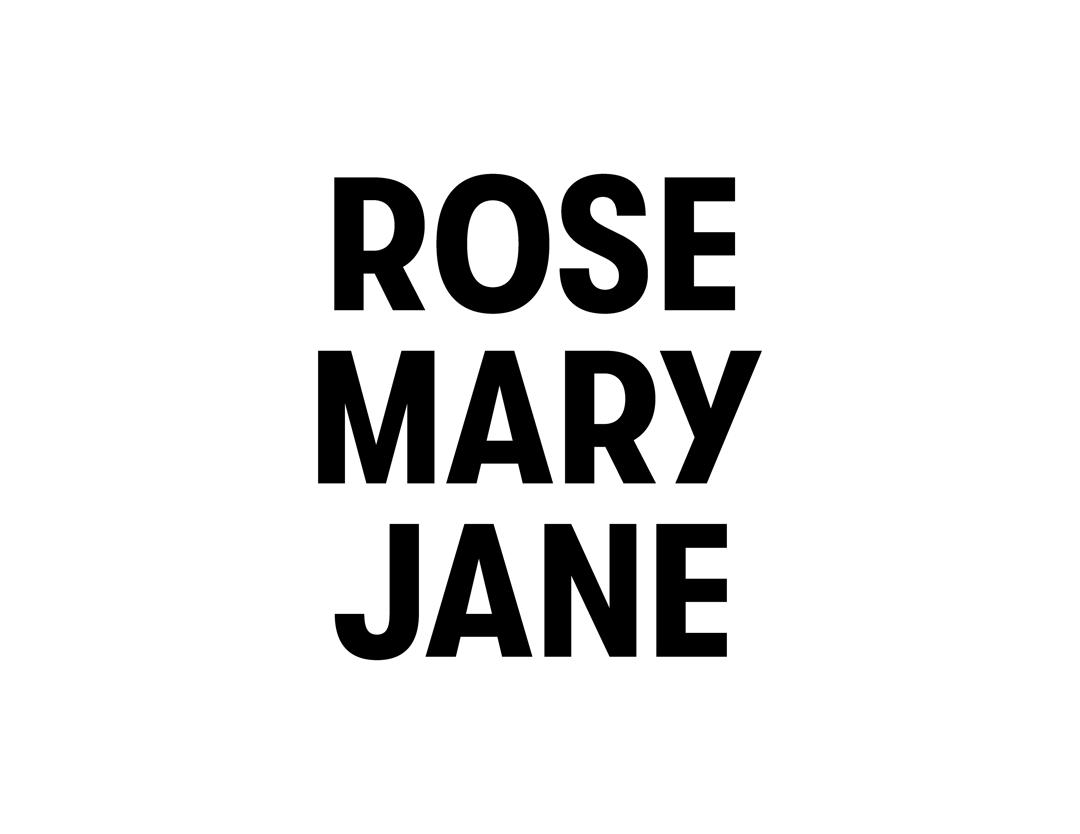 Rose Mary Jane logo