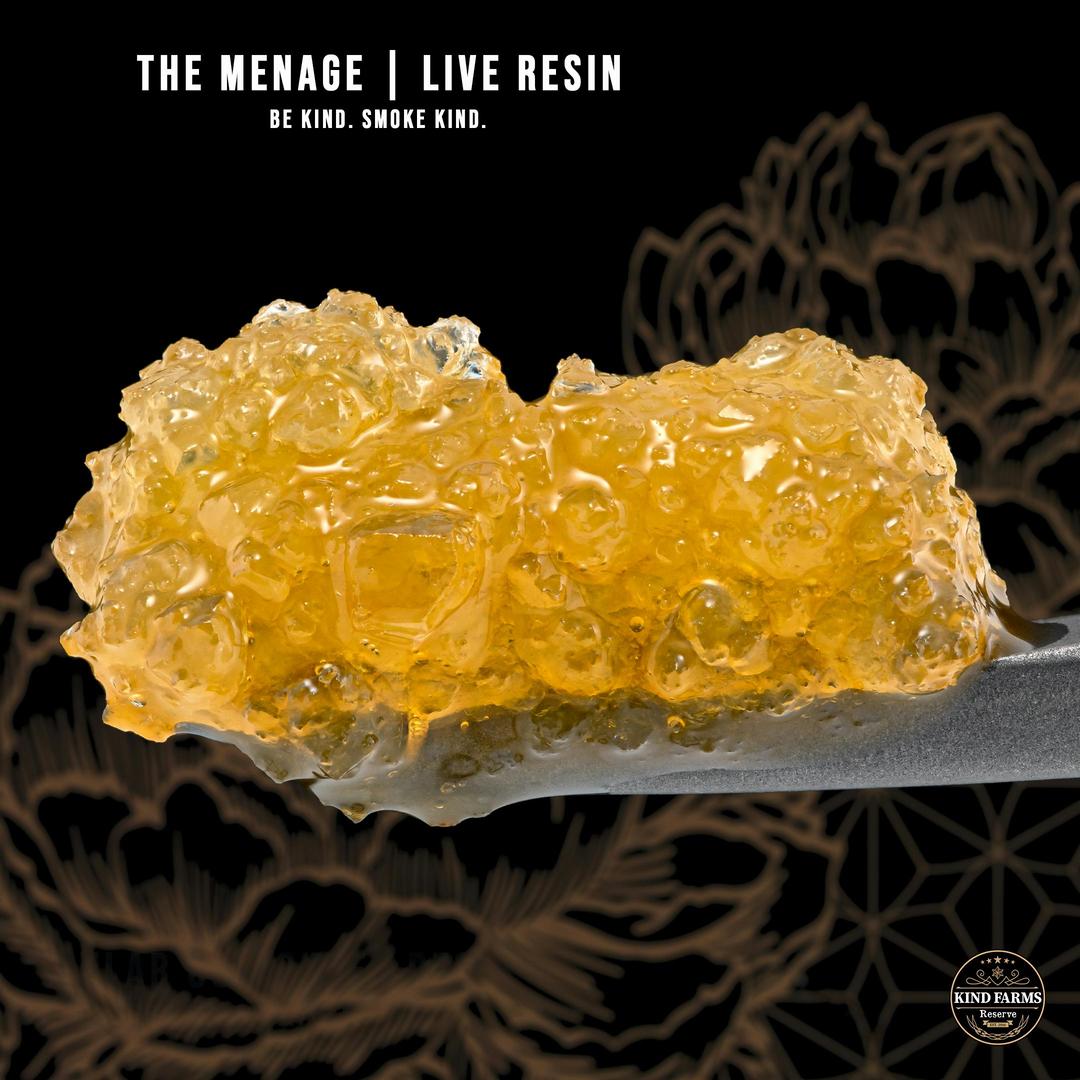 The Menage Live Resin - Kind Farms Reserve