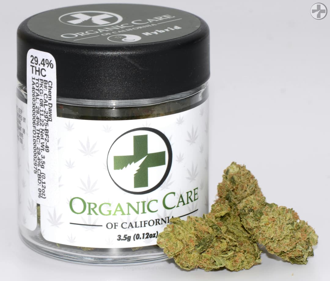 (29.4%) Chem Dawg (3.5g) INDICA Greenhouse