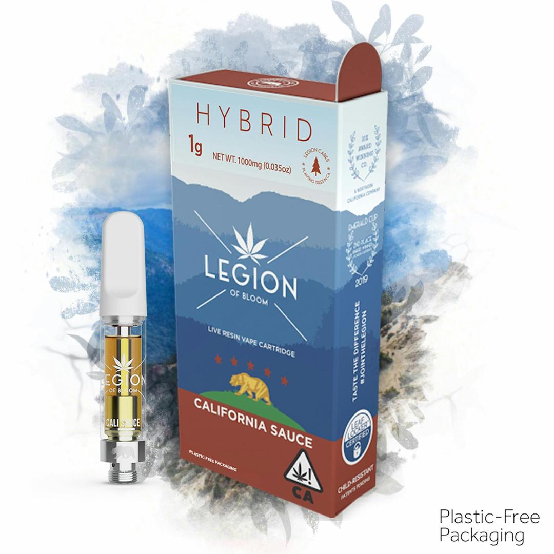 California Sauce | Live Resin 1 Gram | Blueberry Pancakes