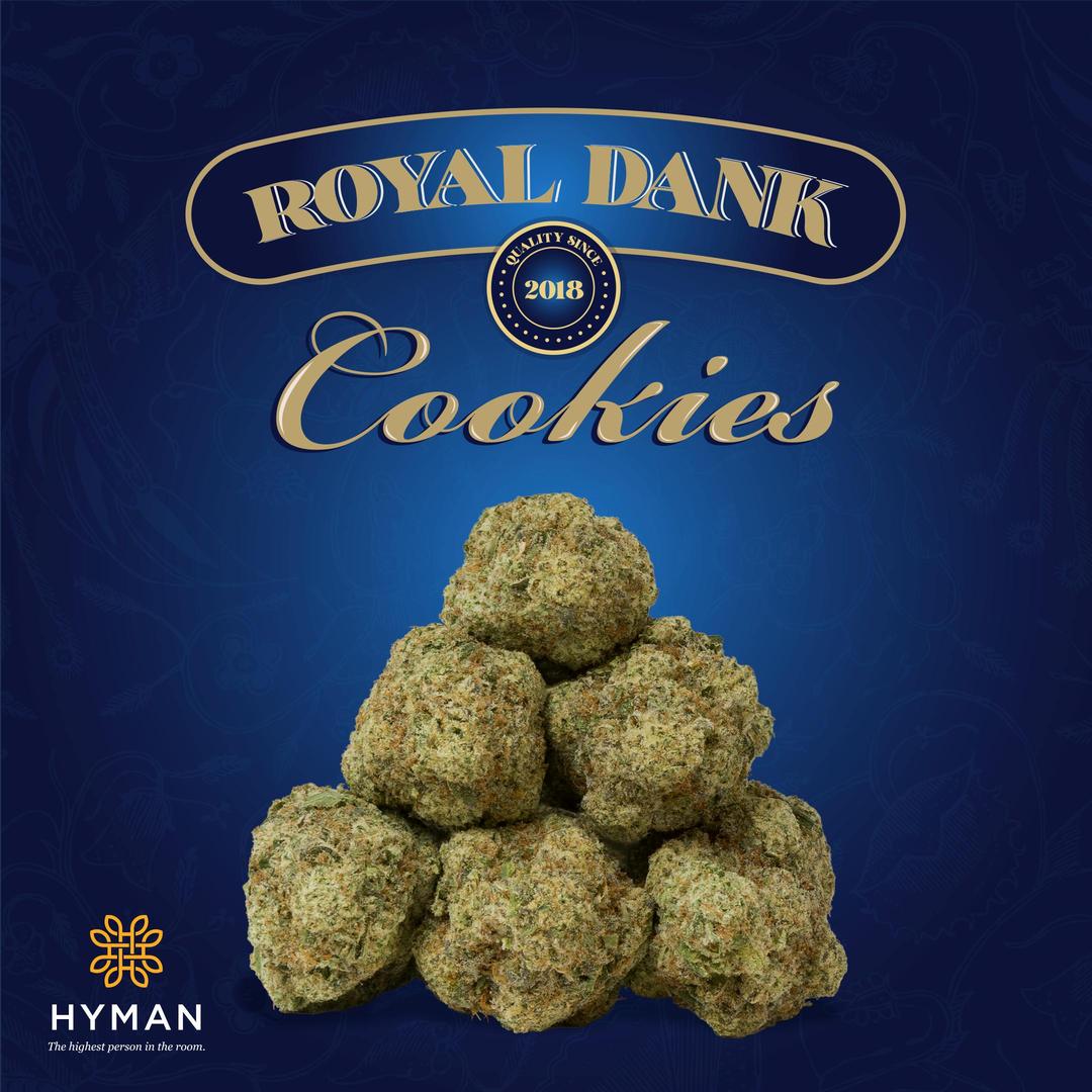 Royal Dank Cookies | 3.5G Pre-Pack | HYMAN | MED