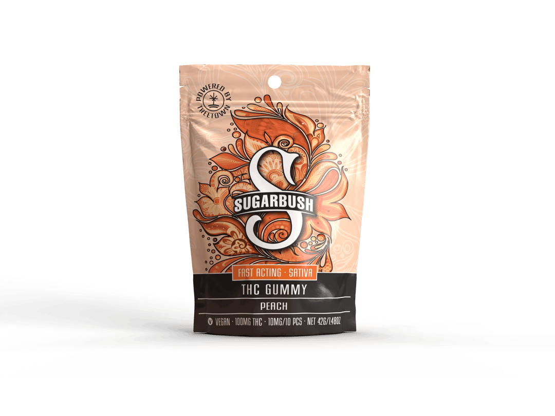 Sugarbush Peach Sativa - Fast Acting 200mg