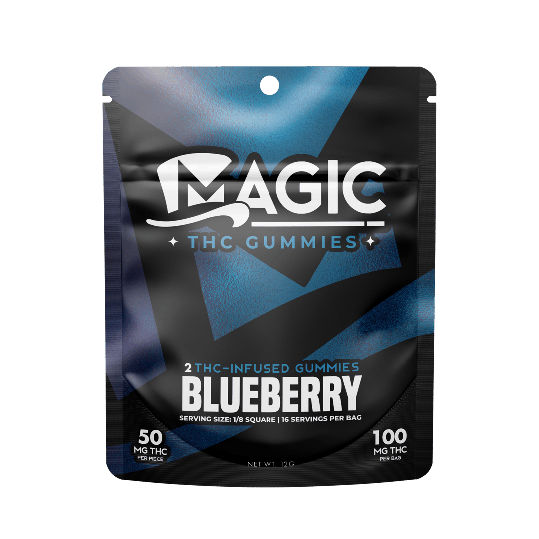 Magic Edibles - Blueberry Gummies 100MG