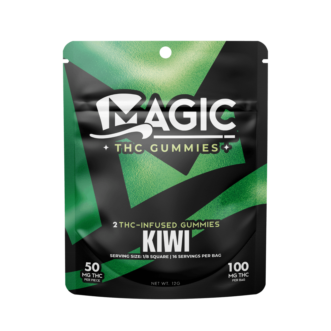 Magic Edibles - Kiwi Gummies 100MG