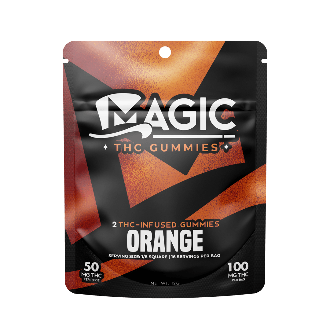 Magic Edibles - Orange Gummies 100MG