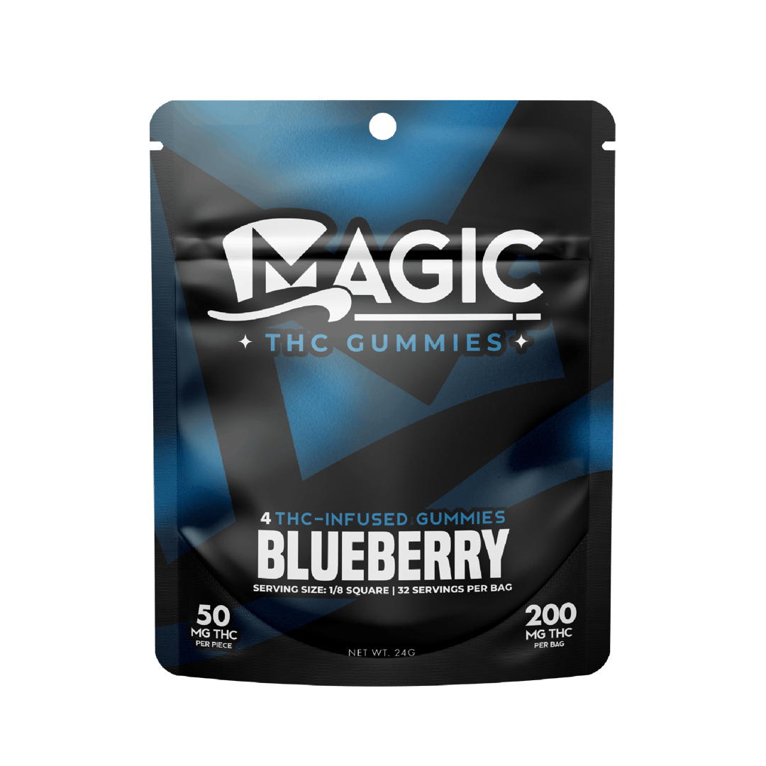 Magic Edibles - Blueberry Gummies 200MG