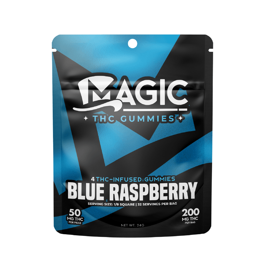 Magic Edibles - Blue Raspberry Gummies 200MG