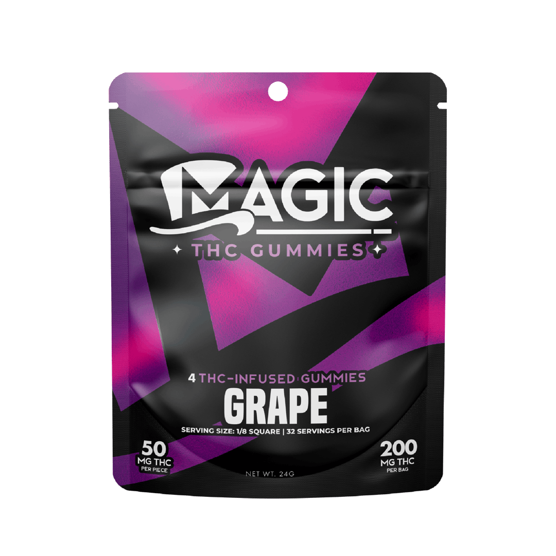 Magic Edibles - Grape Gummies 200MG