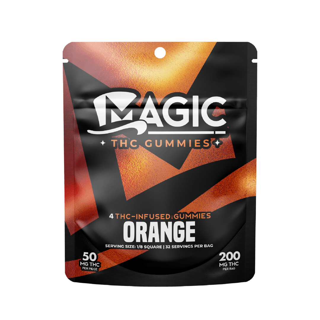 Magic Edibles - Orange Gummies 200MG