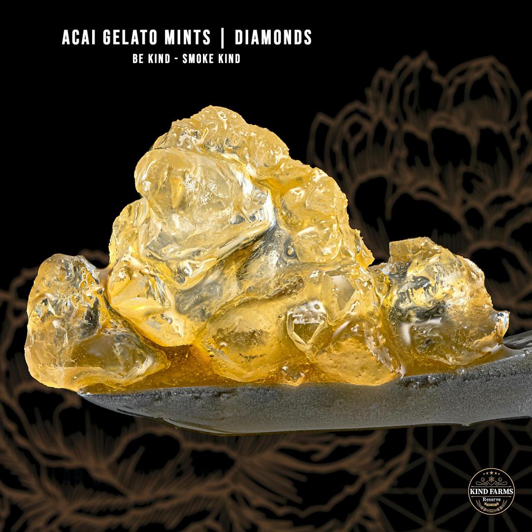 Acai Gelato Mints Live Diamonds and Sauce - Kind Farms Reserve