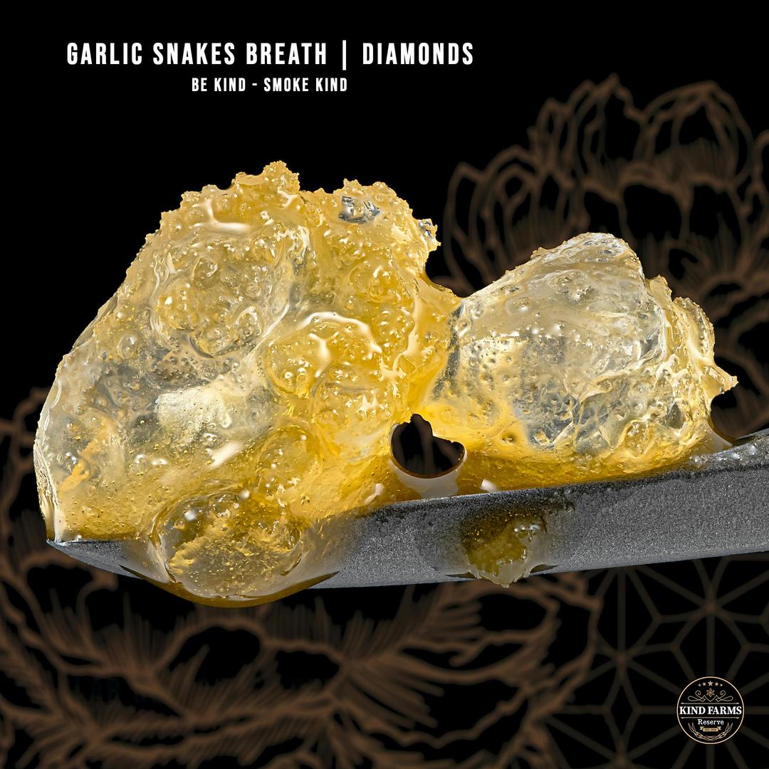 Garlic Snake Breath Live Diamonds and Sauce - Kind Farms Reserve