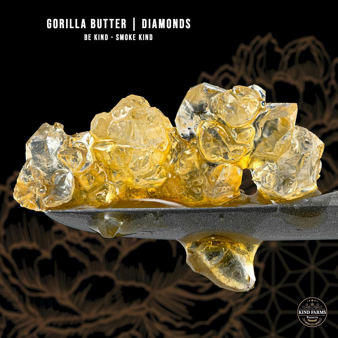 Gorilla Butter Live Diamonds and Sauce - Kind Farms Reserve