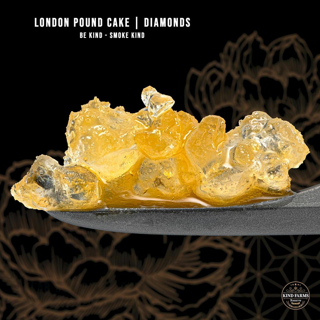London Pound Cake Live Diamonds and Sauce - Kind Farms Reserve