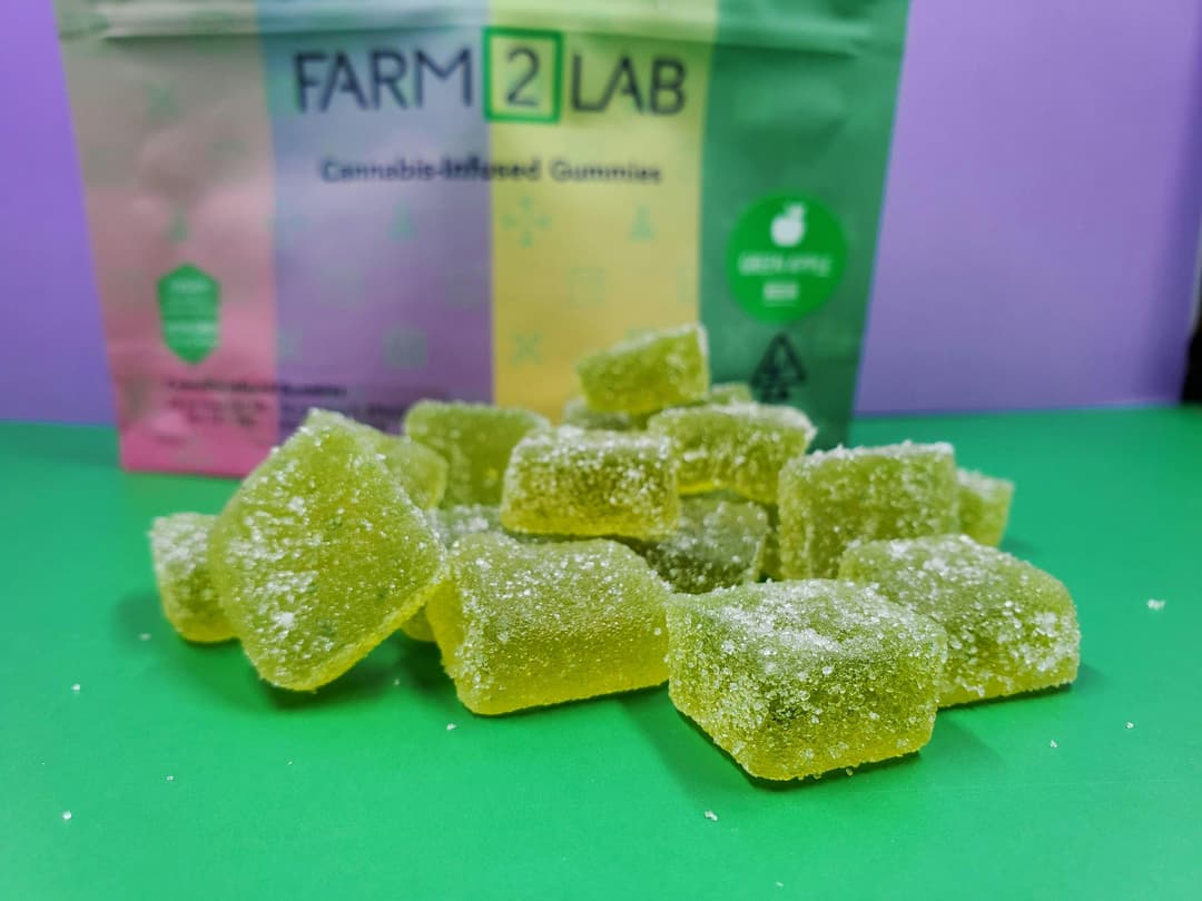 Green Apple - 100mg Rosin Gummies