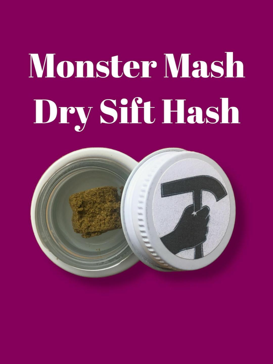 Dry-Sift Hash - Monster Mash - 1 Gram