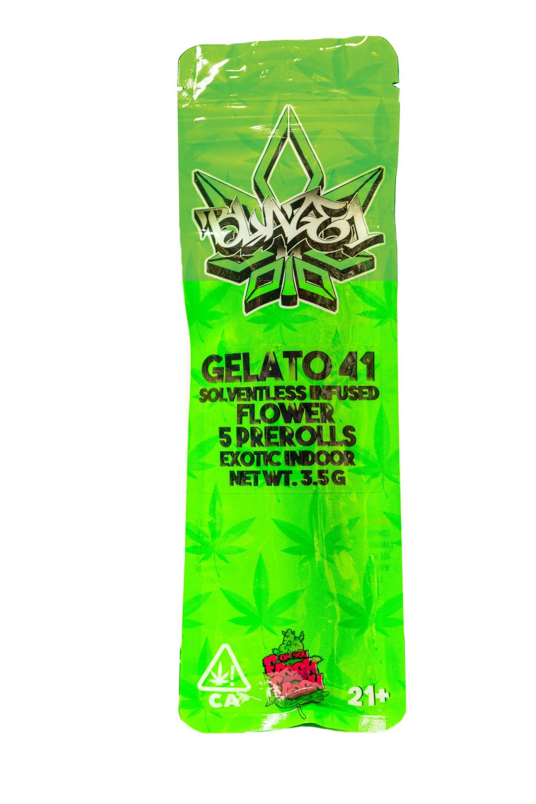 Gelato 41 | Rosin Infused Pre Roll 5pk