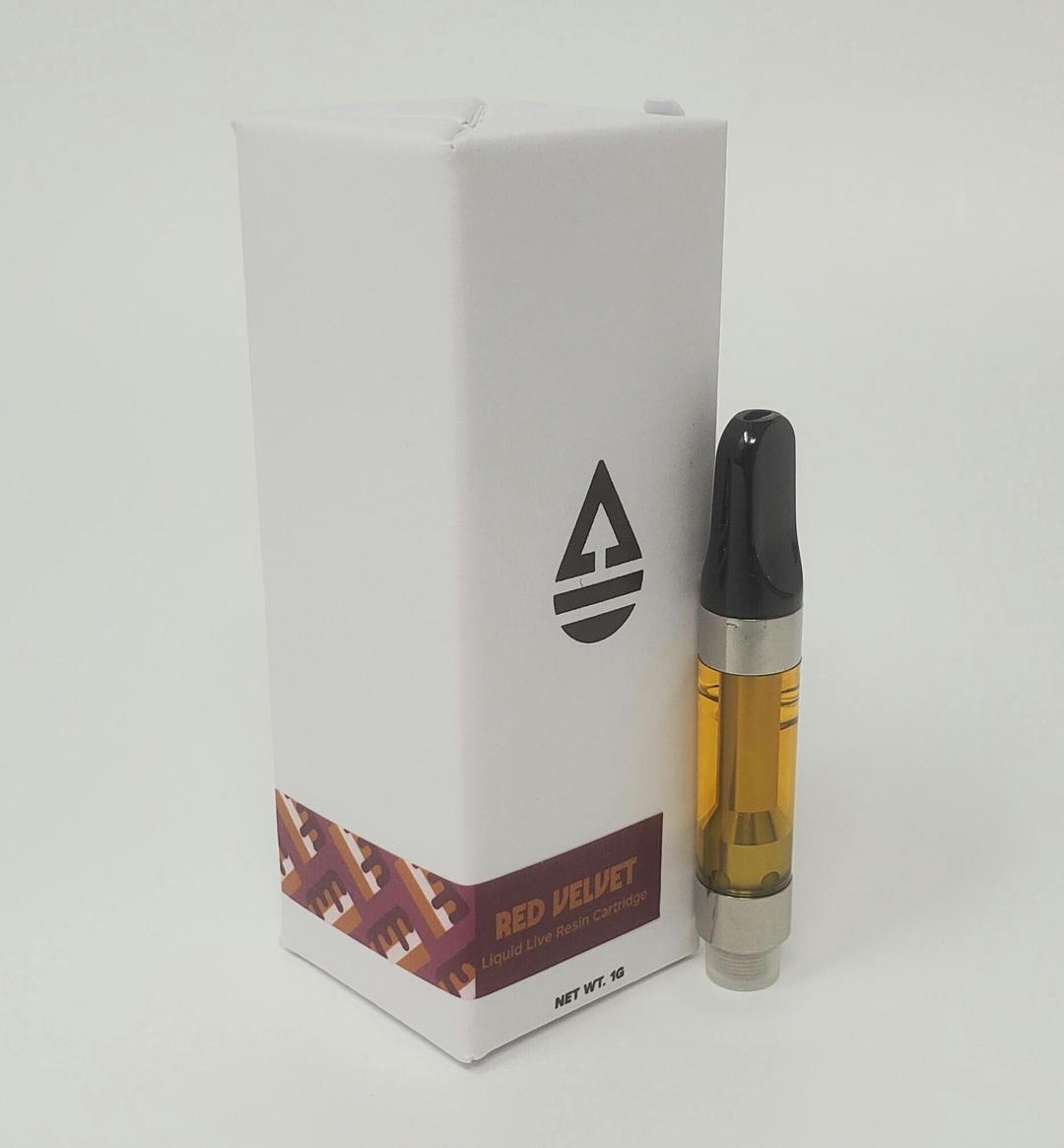 1 Gram 100% Live Resin Cartridge | Red Velvet