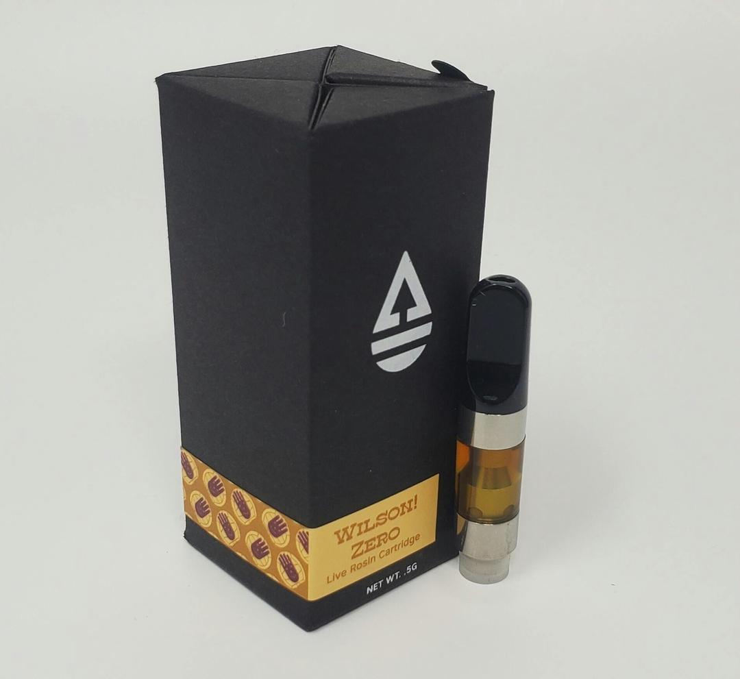 Live Rosin 0.5g Cartridge | Wilson! Zero