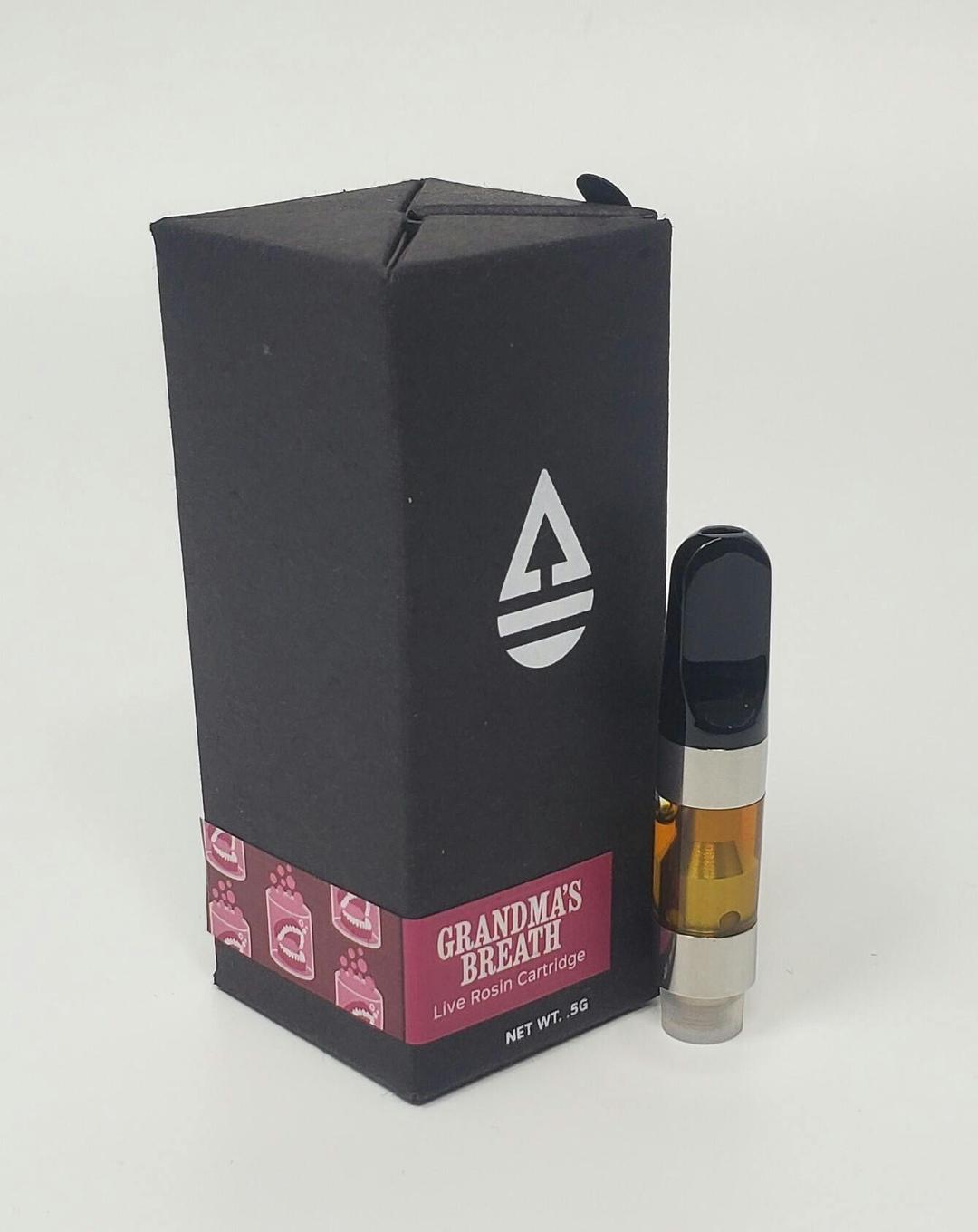 Live Rosin 0.5g Cartridge | Grandma's Breath