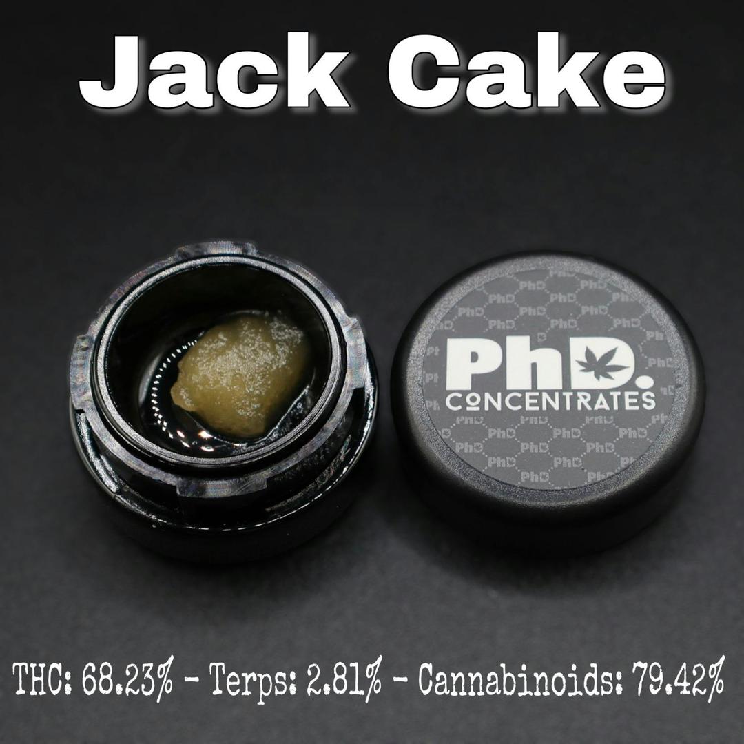 PhD Concentrate 1 gram - Jack Cake Badder 68.23% THC