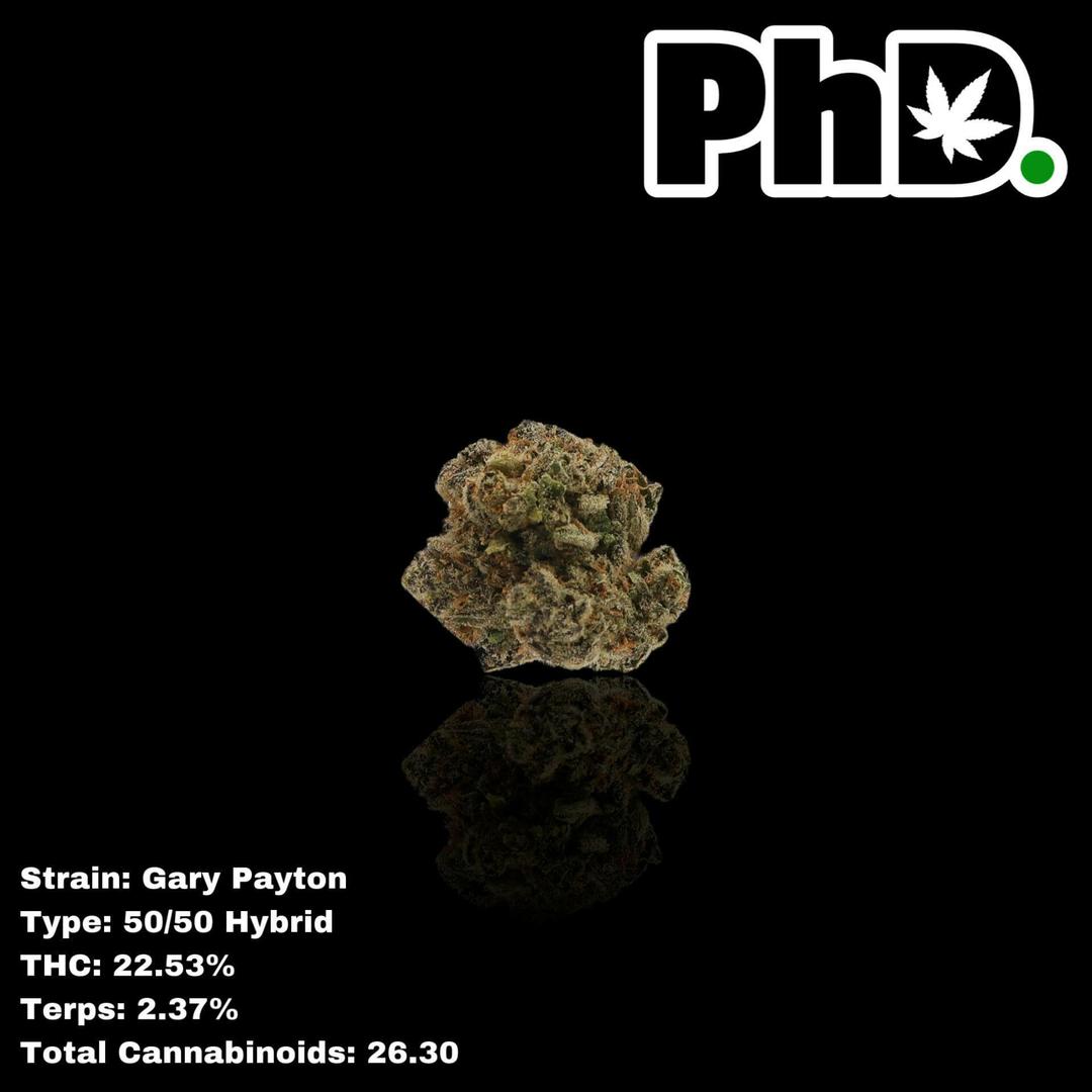 PhD Indoor Flower - Gary Payton - 22.53% THC