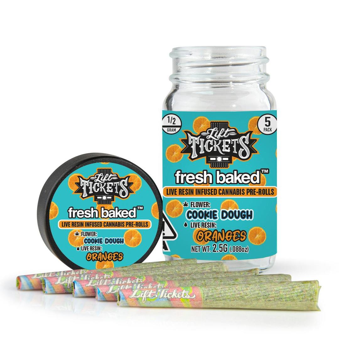 Cookie Dough x Oranges - Infused Pre-Roll 5-Pack