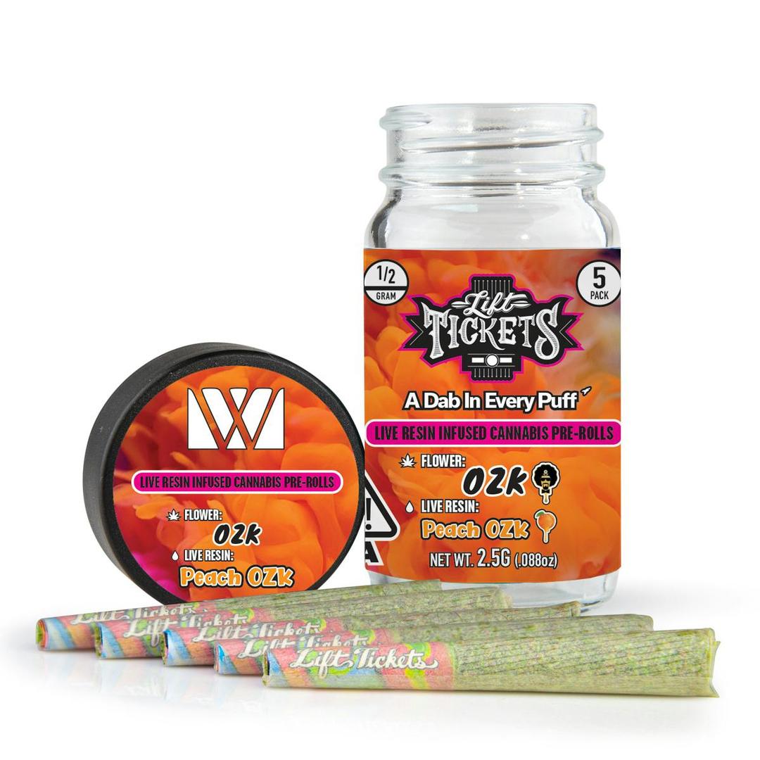 OZK x Peach OZK - Infused Pre-Roll 5-Pack