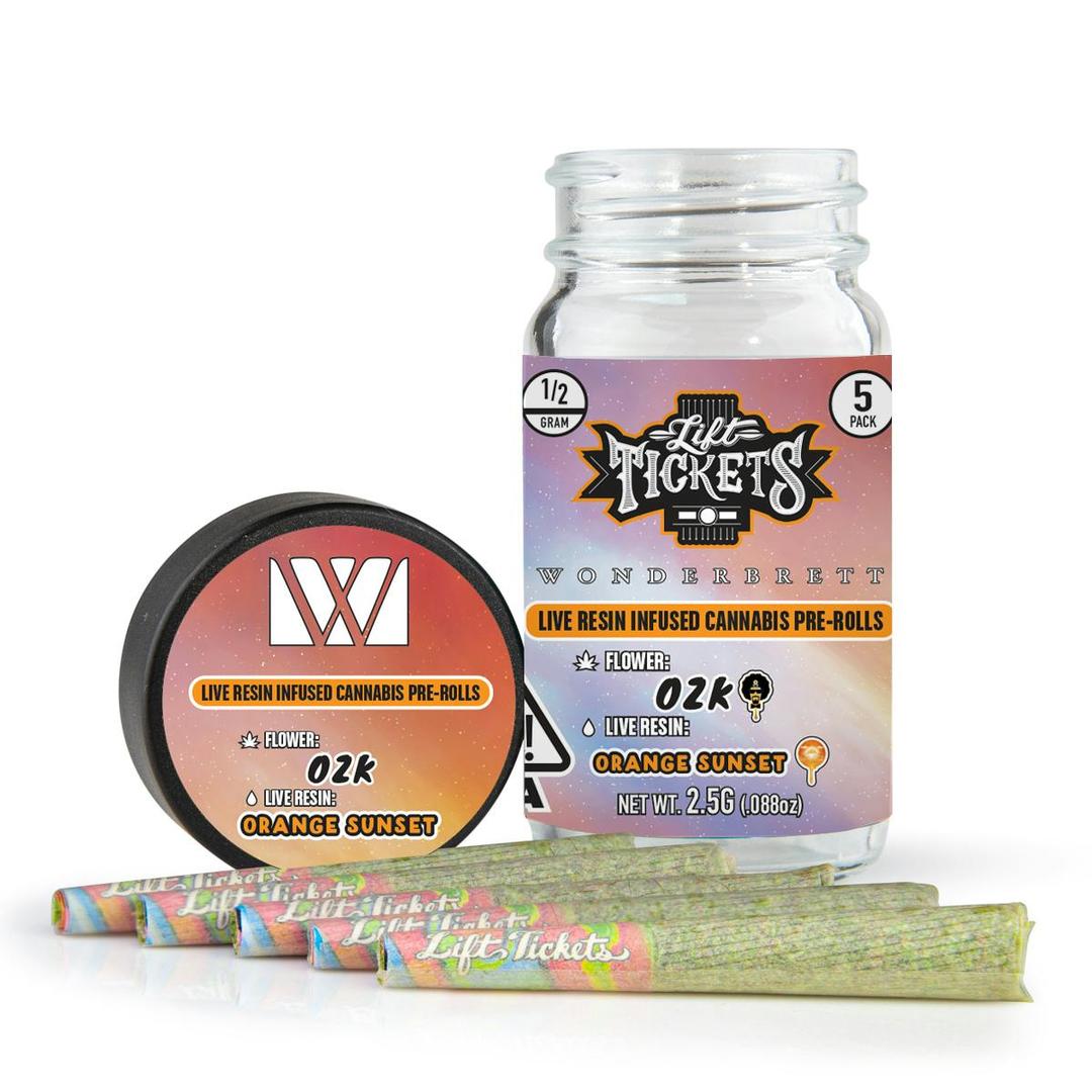 OZK x Orange Sunset - Infused Pre-Roll 5-Pack