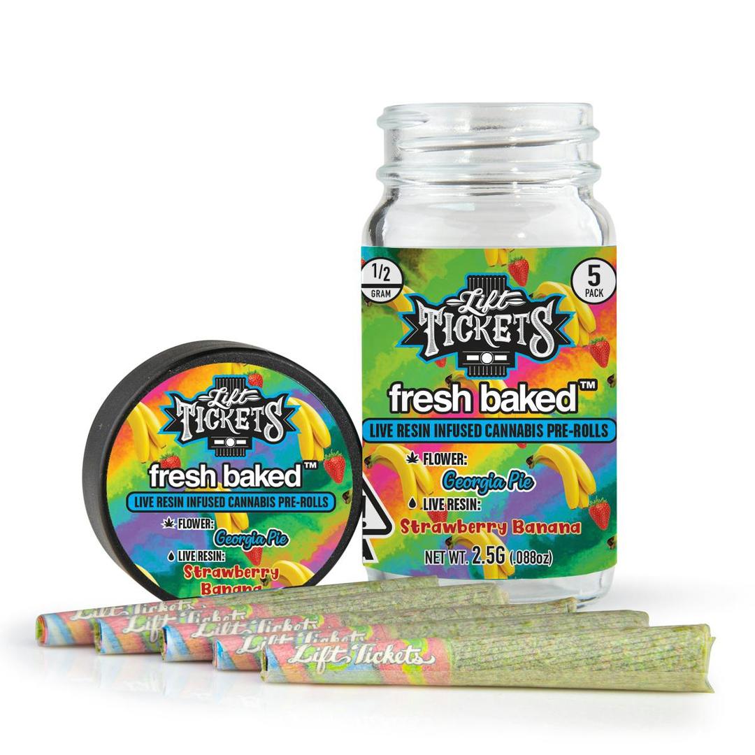 Georgia Pie x Strawberry Banana - Infused Pre-Roll 5-Pack