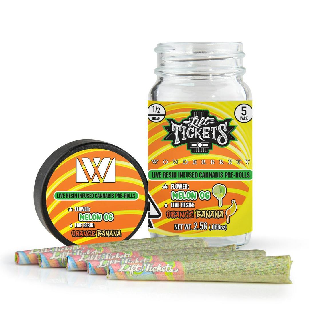 Melon OG x Orange Banana - Infused Pre-Roll 5-Pack