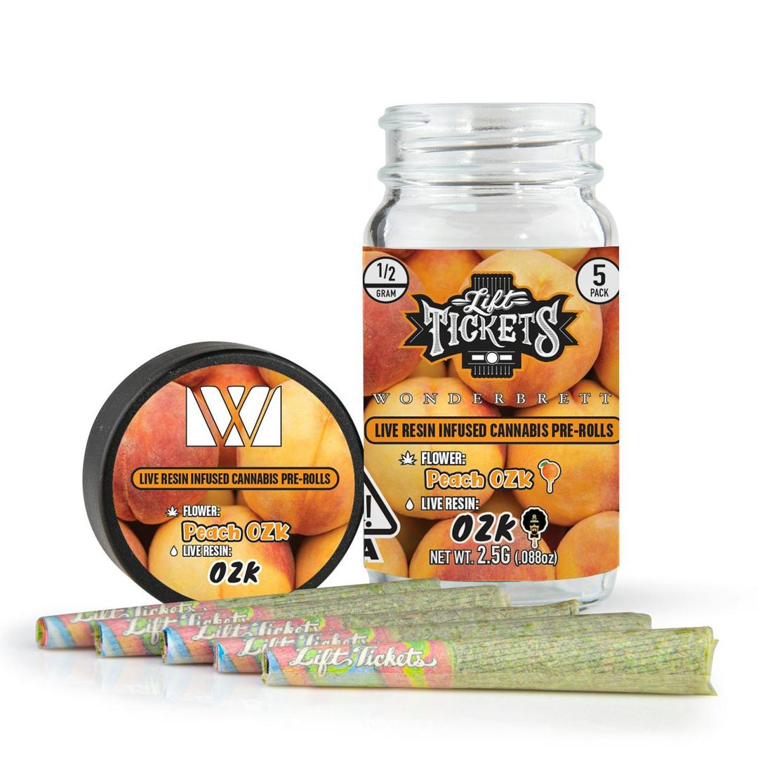 Peach OZK x OZK - Infused Pre-Roll 5-Pack