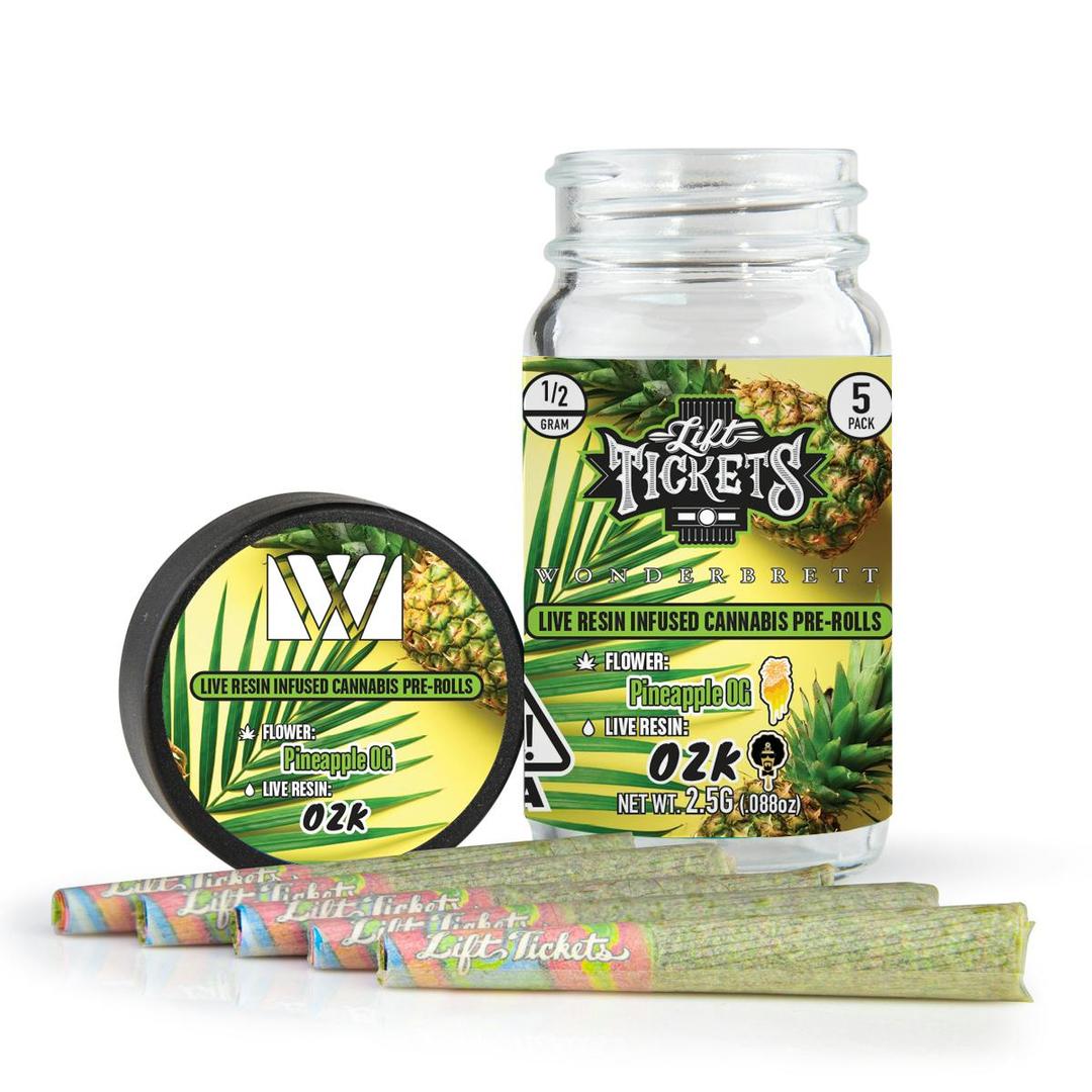 Pineapple OG x OZK - Infused Pre-Roll 5-Pack