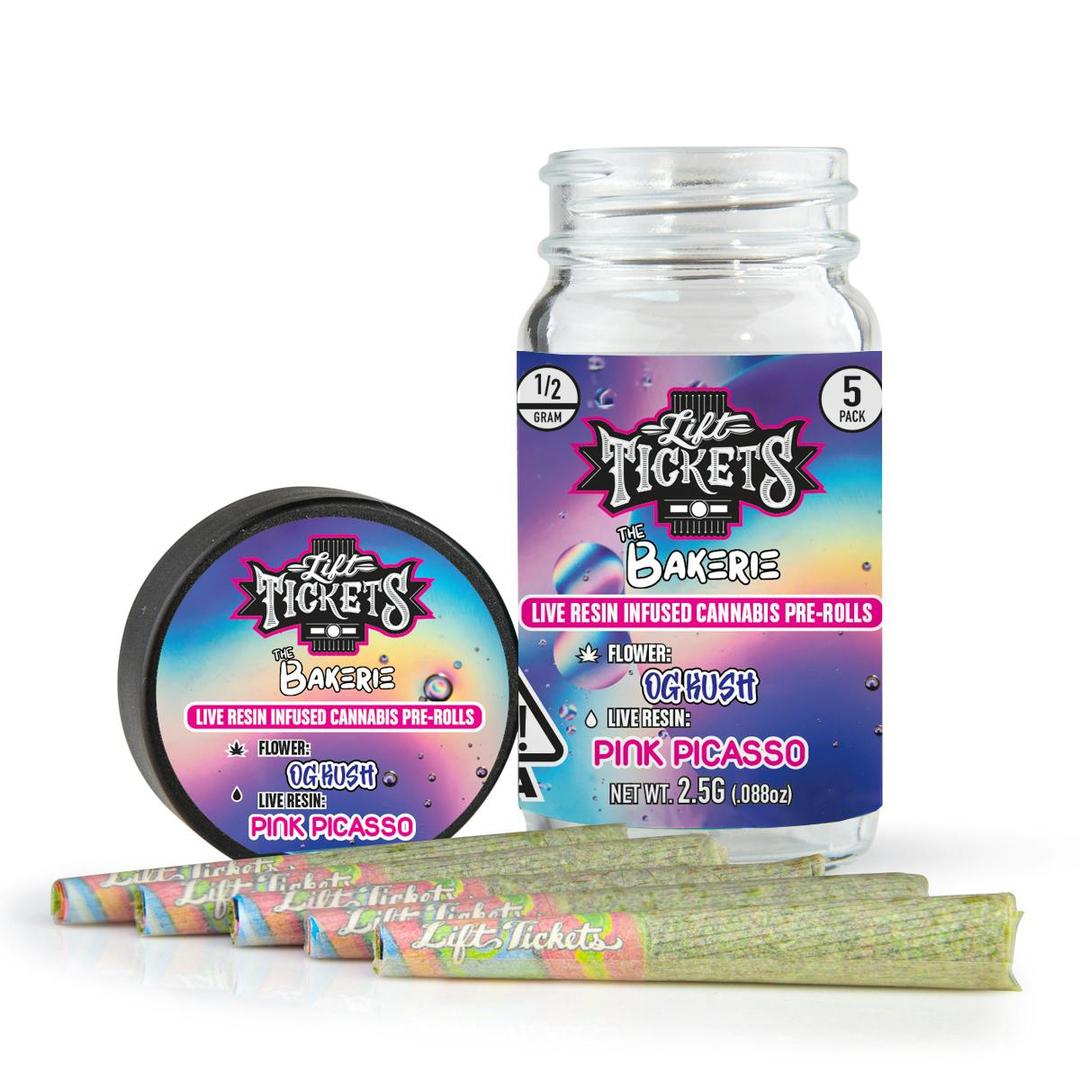 OG Kush x Pink Picasso - Infused Pre-Roll 5-Pack