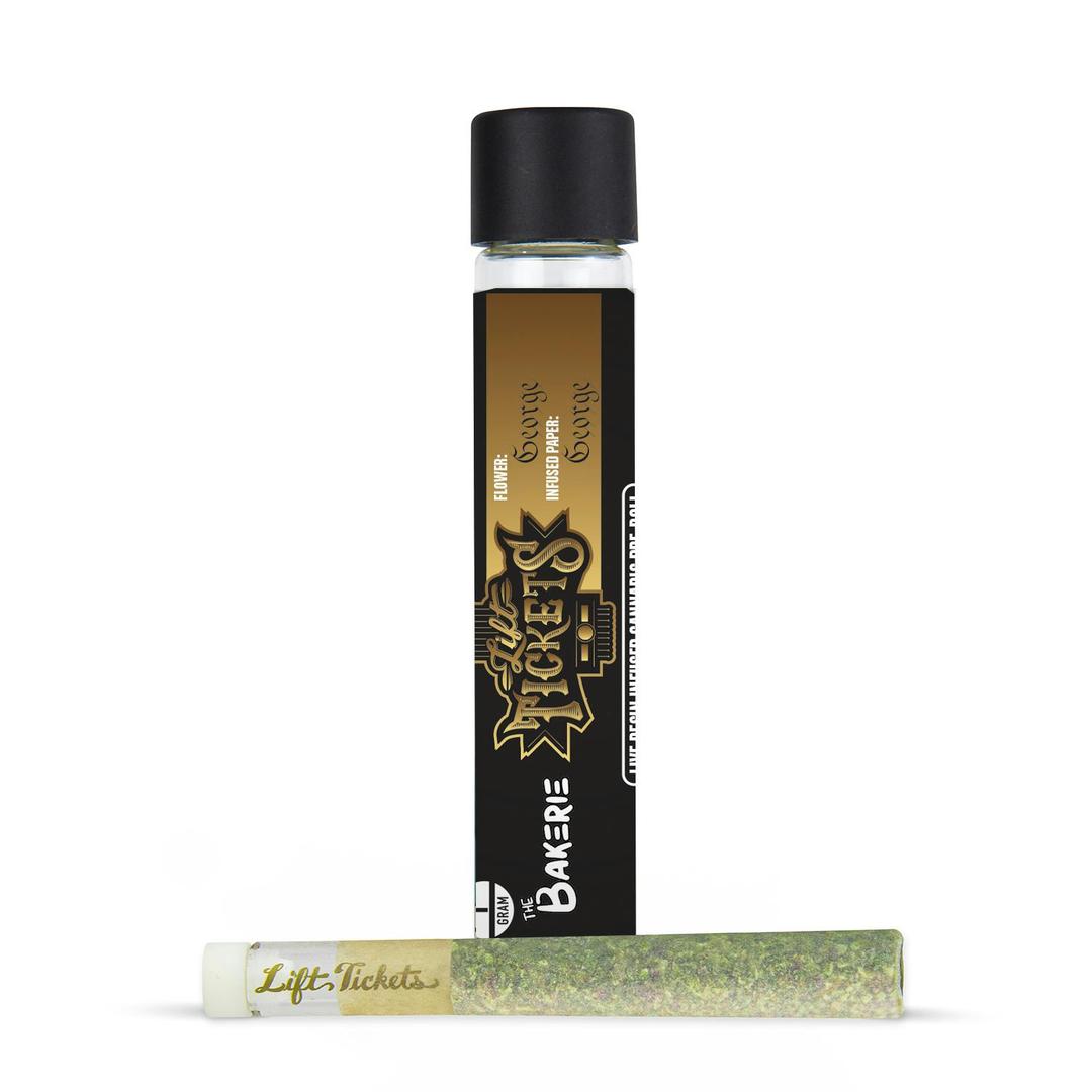 Infused Glass Tip Pre-Roll: George x George 1g Joint