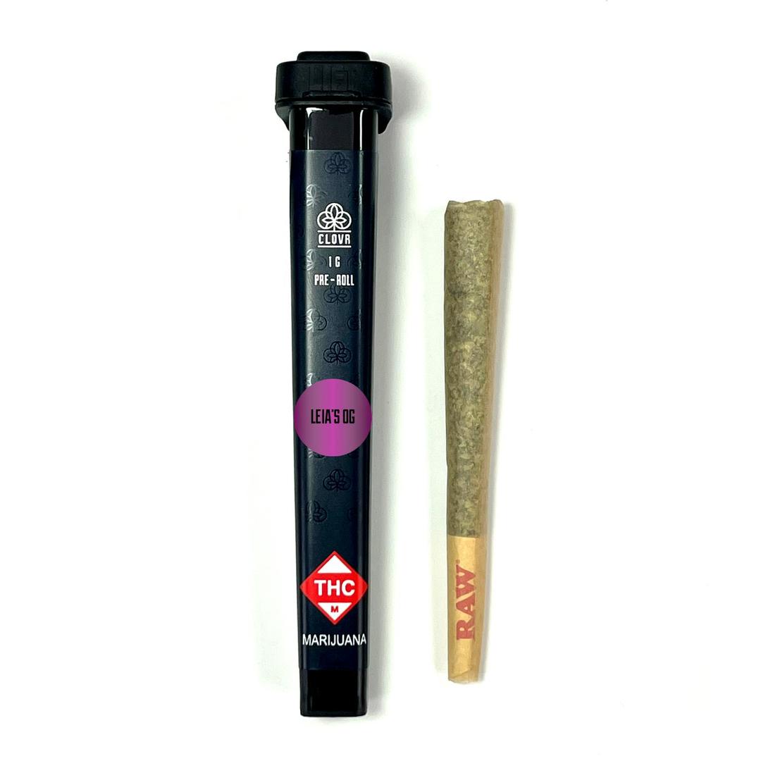 CLOVR - Pre-rolls- 1 g - Leia's OG