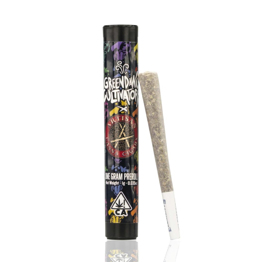 1g Green Dawg / Up Dawg Collab Pre-Roll (H)