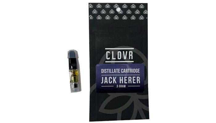 CLOVR - Distillate 510 Vape Cartridge - Jack Herer