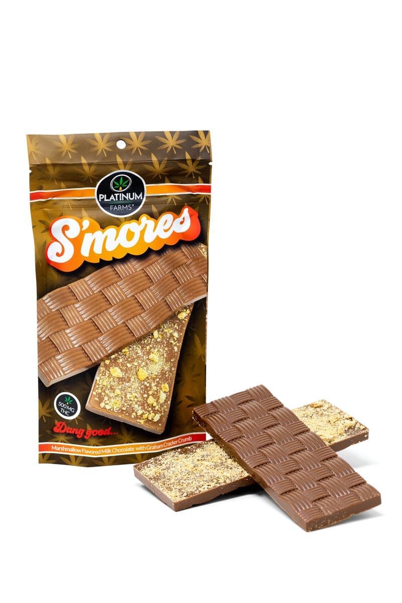 Craft Chocolate Bar - S'mores 1000mg THC