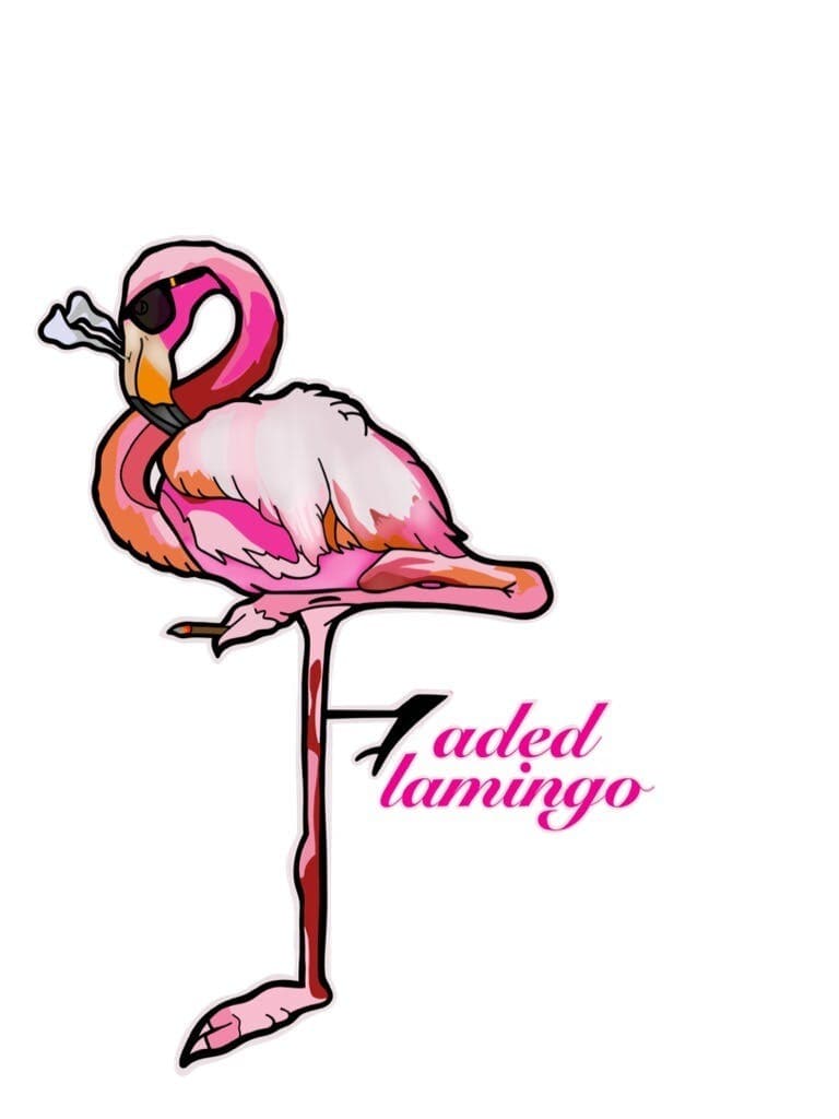 Faded Flamingo - Pryor logo