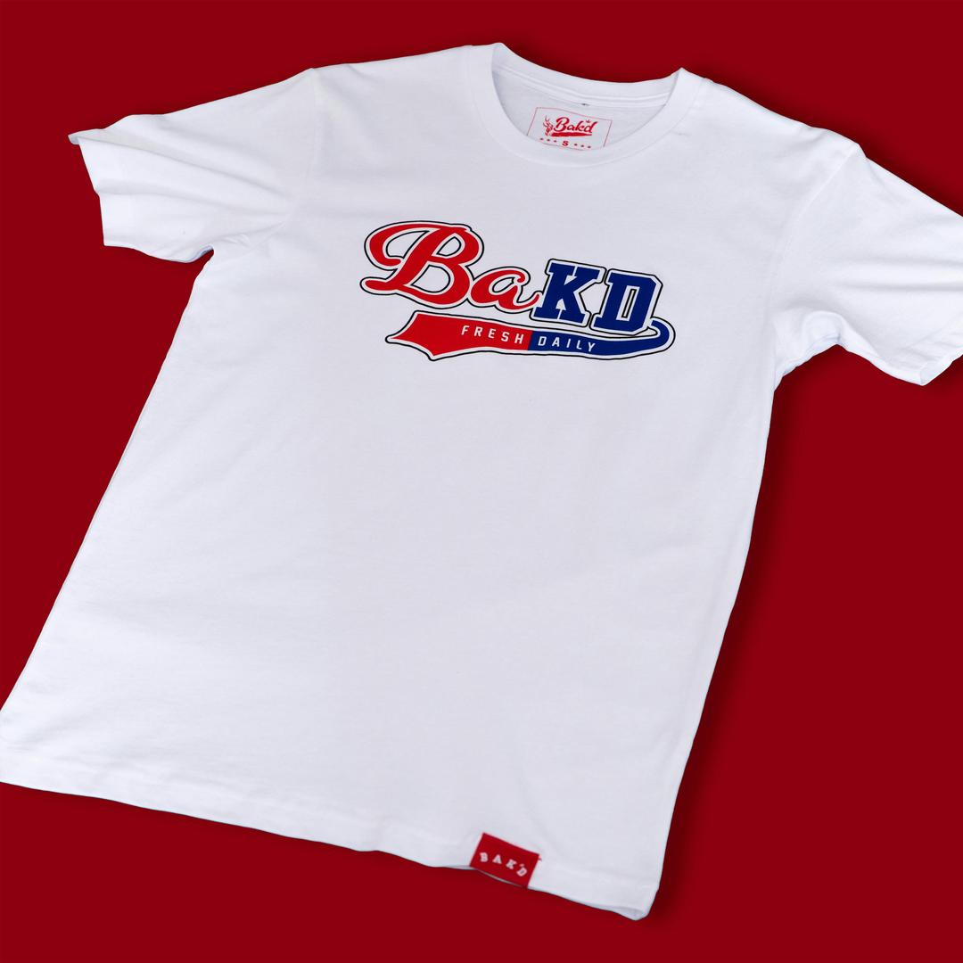 Bak'd Fresh Daily T-Shirt (White)