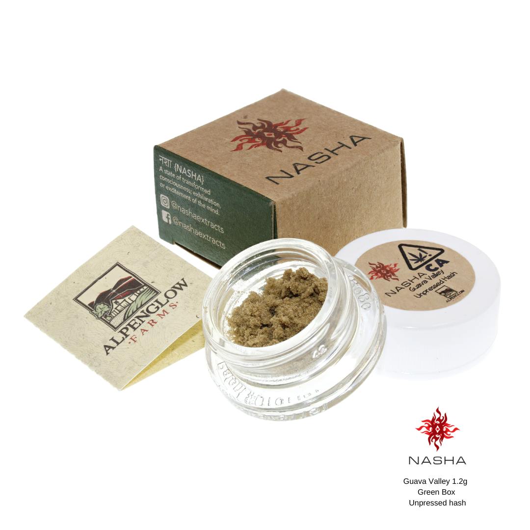 Guava Valley 1.2g Green Unpressed Hash (AlpenGlow)