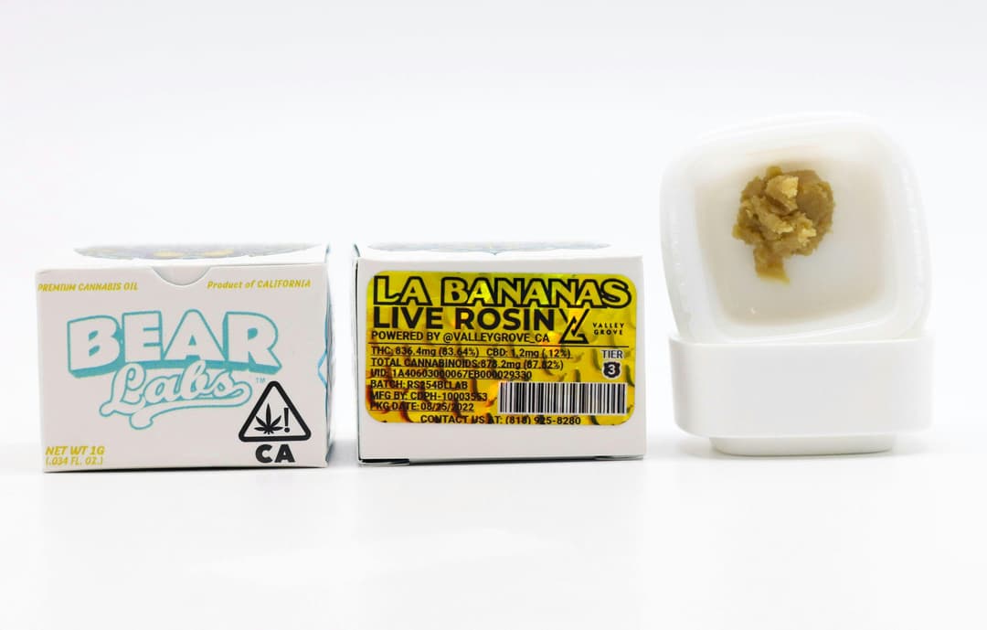 LA Bananas T3 Live Rosin - 1g