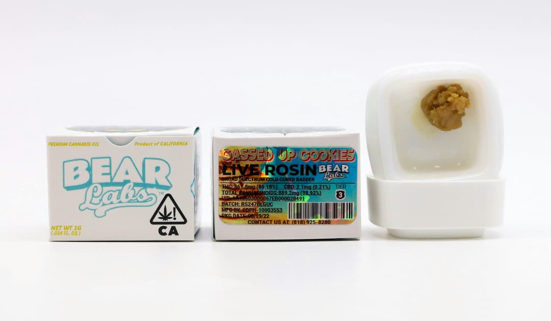 Gassed Up Cookies T3 Live Rosin - 1g