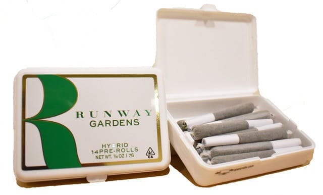Runway Gardens- Hybrid Pre-Rolls (Horchata) 14pk (7g)