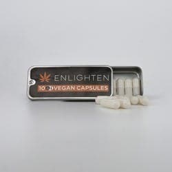 Vegan Sativa Capsules - 10 Capsules - 50mg