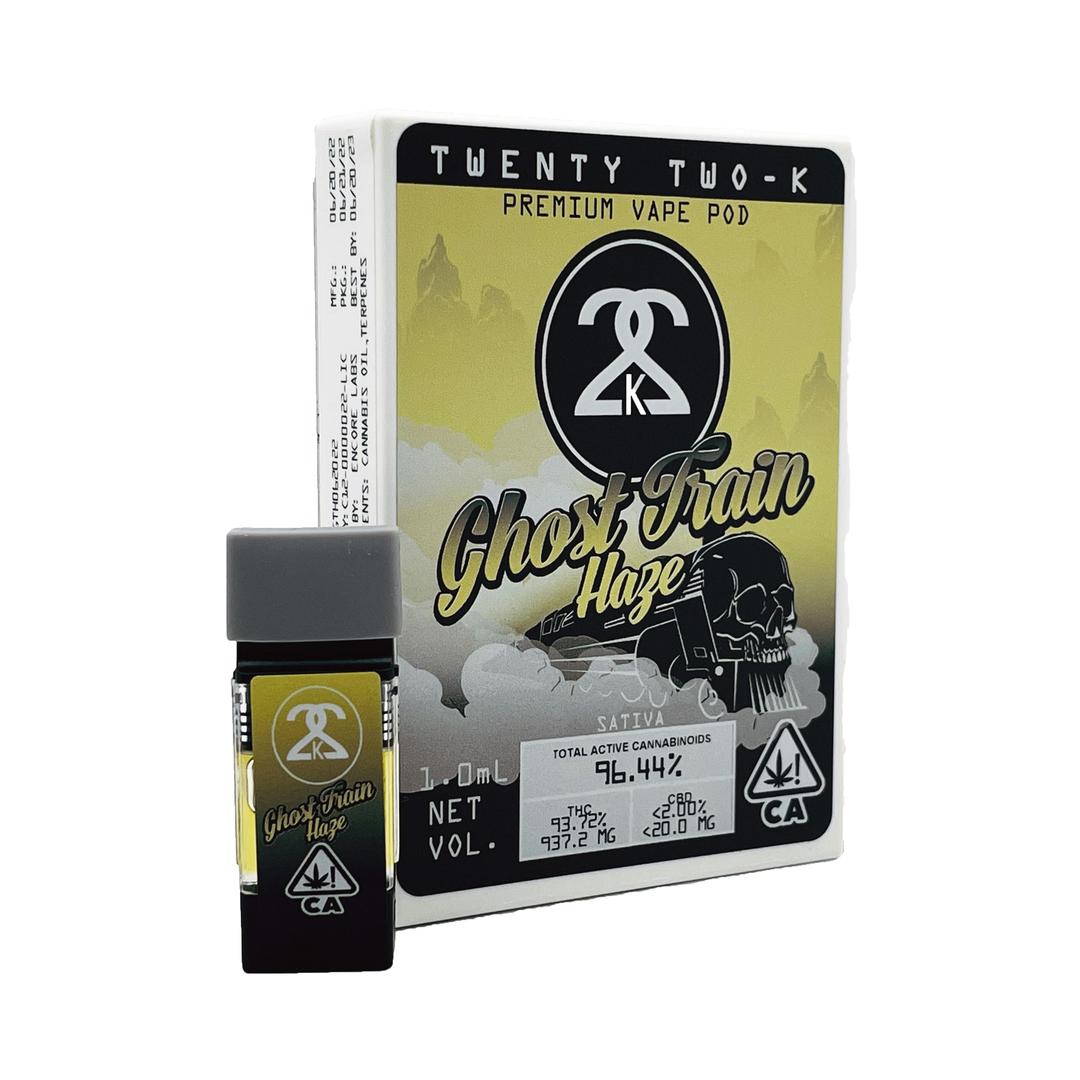 22K - Ghost Train Haze 1.0ml POD