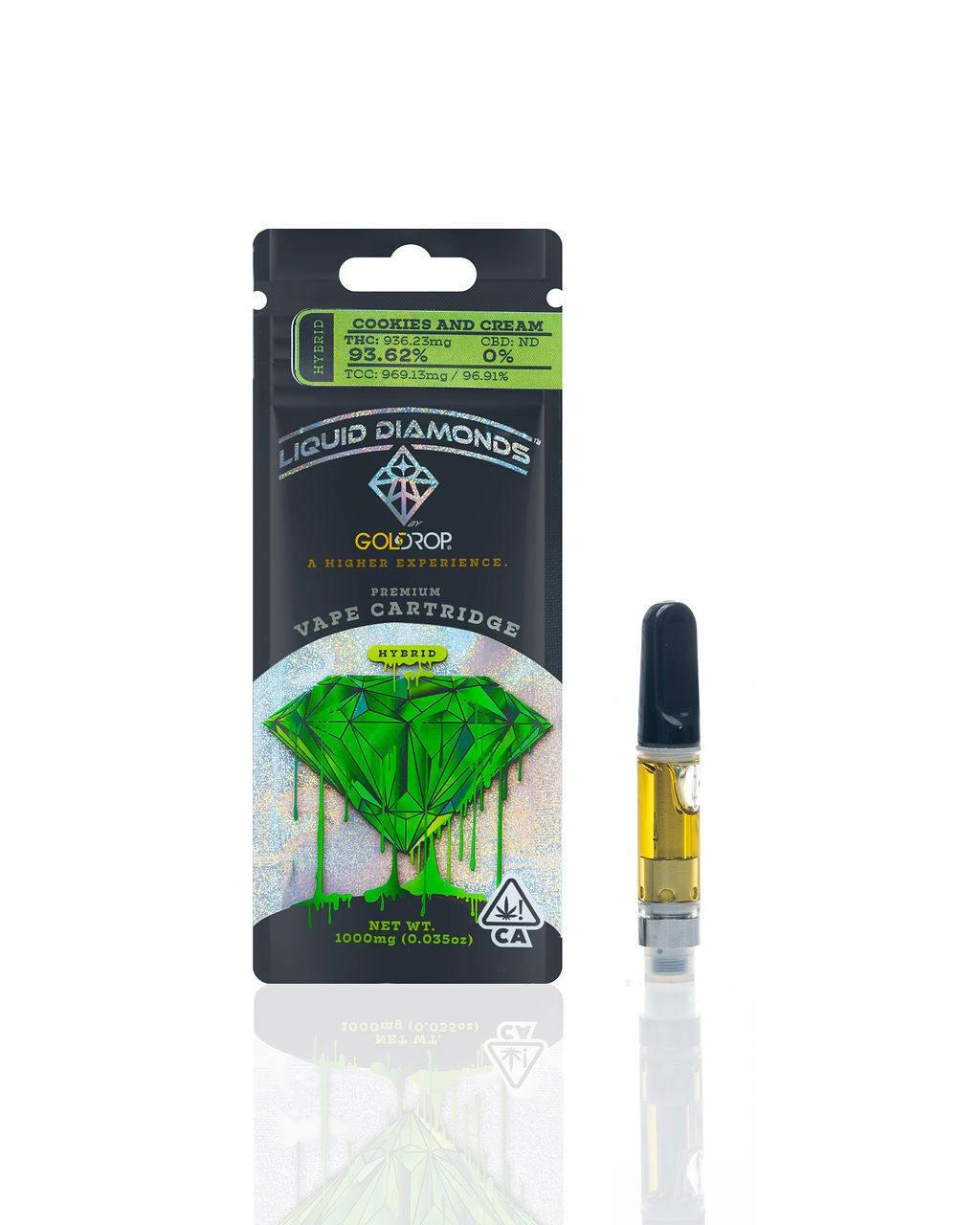 Cookies and Cream - Liquid Diamonds® Cartridge - 1 Gram