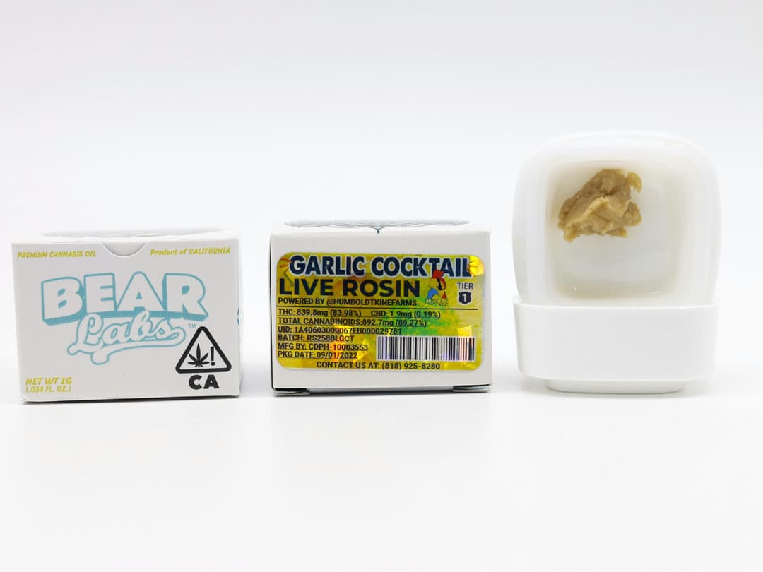 Garlic Cocktail T1 Live Rosin - 1g