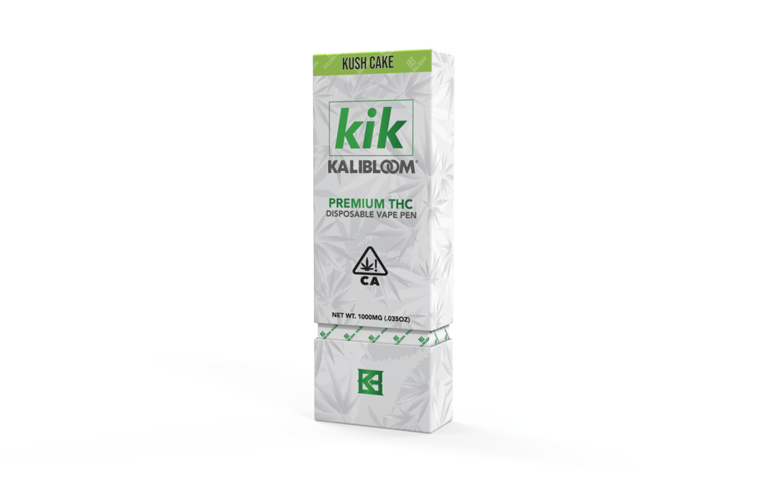Kik 1G Disposable Vape: Kush Cake